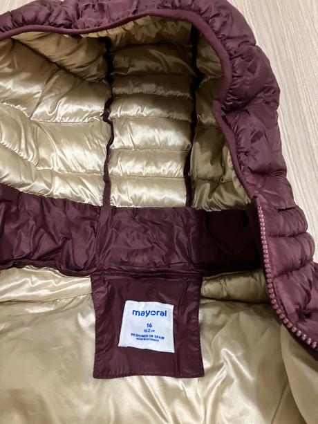 Dievcenska zimna bunda mayoral, 162-164, mayoral,164