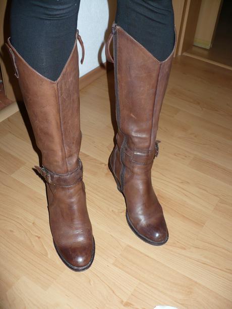 Koženné čižmy buffalo london, 36