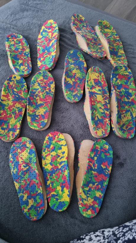 Ortopedické vložky od 16cm do 21,5cm, protetika,25