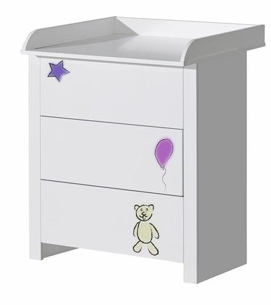 Komoda s prebaľovacím pultom leon,