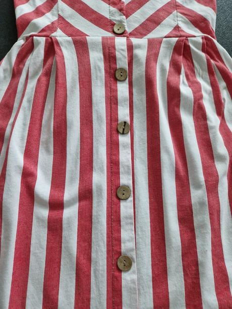 Letné šaty na ramienka, s