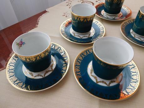 Čajová súprava porcelánová-čechoslovákia,, 