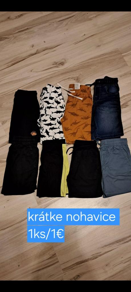 Chlapčenské oblečenie, 122–134