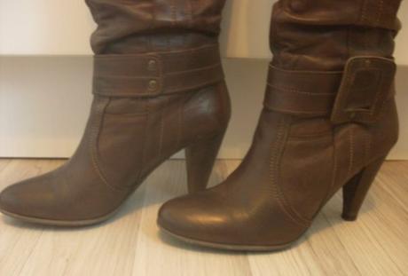 Luxusné talianske kožené čižmy, pc 80 eur, miss sixty,39