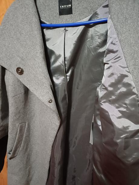 Dámsky elegantný kabat xxl, xxxl