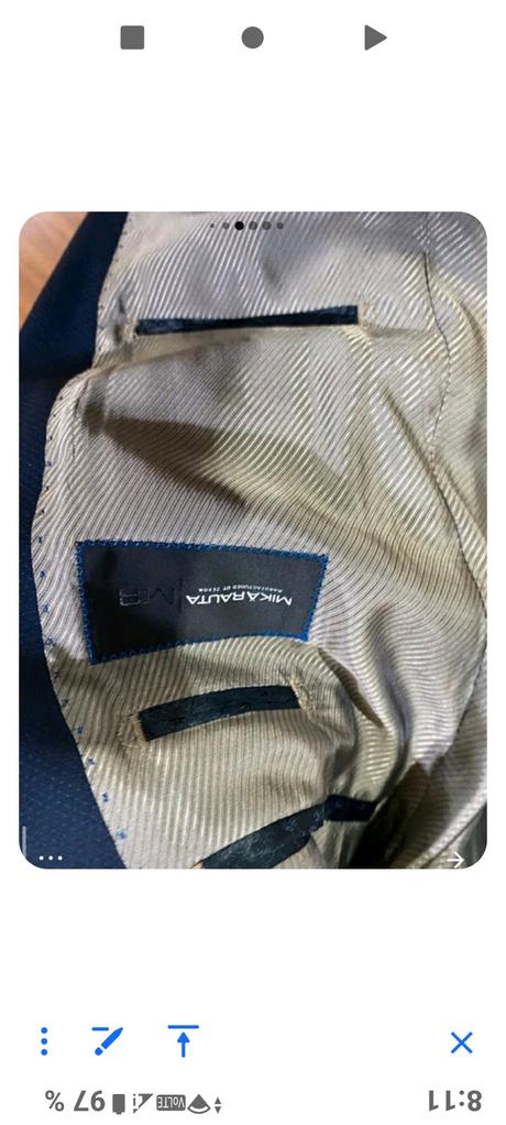 Pánsky slim oblek, 46