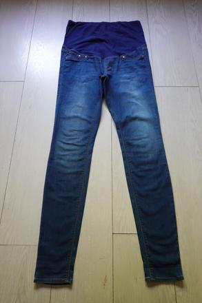 Tehotenské rifle h&m mama super skinny, h&m,38