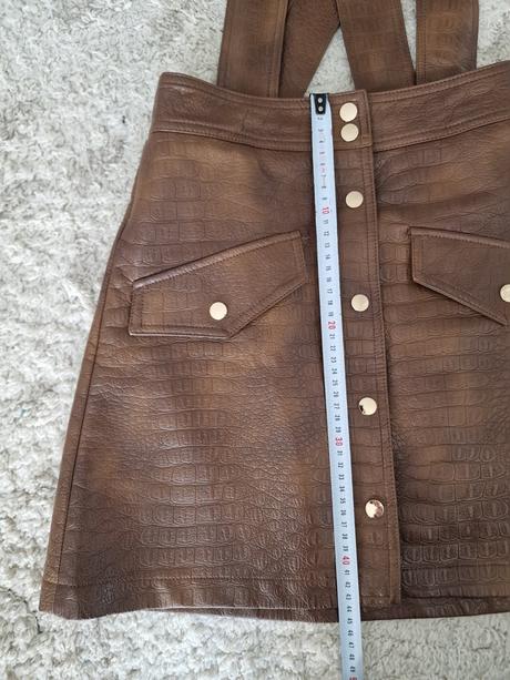 Koženková sukňa zara, zara,xs