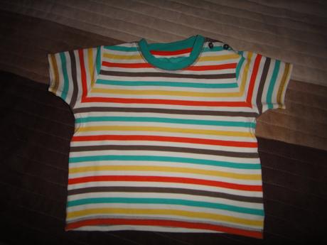 Pásikavé tričko s ponožkami, george,92