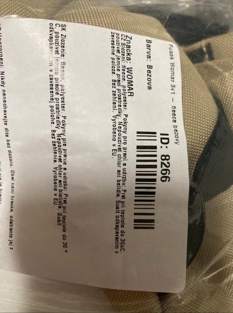 Detsky fusak, womar zaffiro