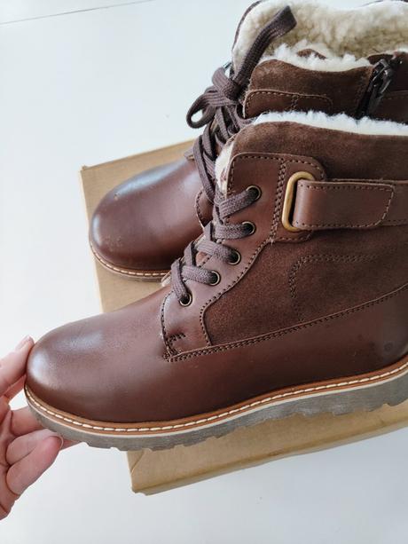 Kožené zimné topánky, 34