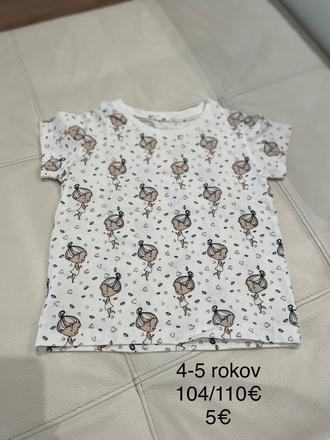 Detské tričko meniace sa na slnku, 104