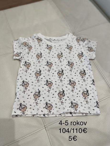Detské tričko meniace sa na slnku, 104