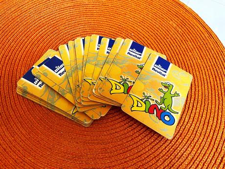 Detské karty dino + pexeso 2 ks, 