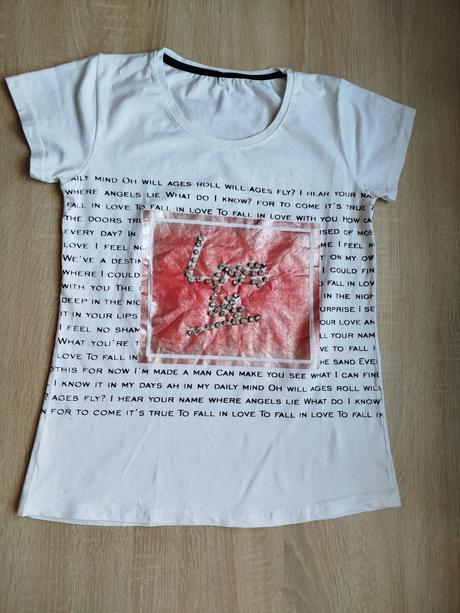 Tričko s kamienkami, m