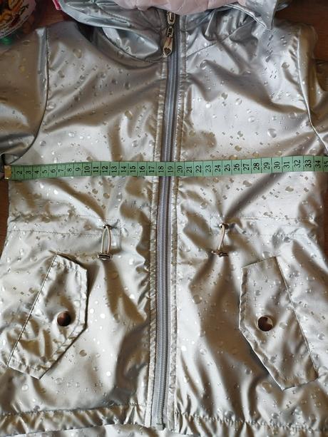 Dievčenská prechodná bundička premeraná viď. foto, 104