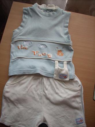 Súprava - tričko a šortky, frog,80