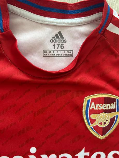 Futbalový dres arsenal fc, adidas,164