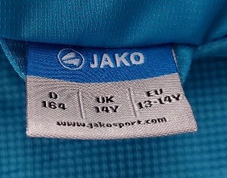 Belasá športová vetrovka jako, 164