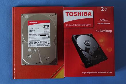 Pevný disk hdd 3,5" toshiba p300 2tb 7200rpm, 