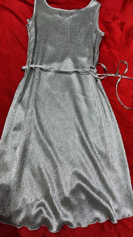 Strieborné šaty, xs