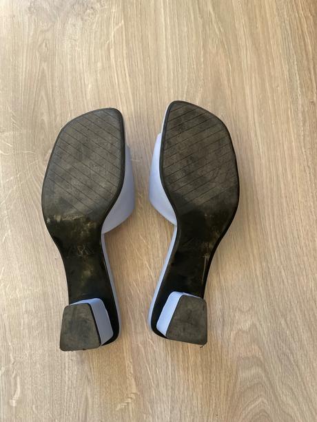 Zara šlapky levandulovej farby v.40, zara,40