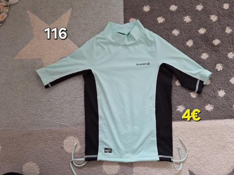 Uv tricko na kupanie 116, decathlon,116