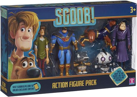 6-dielny set figúrok scooby doo,