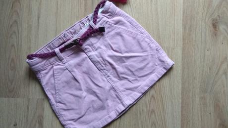 Suknička s opaskom, h&m,128