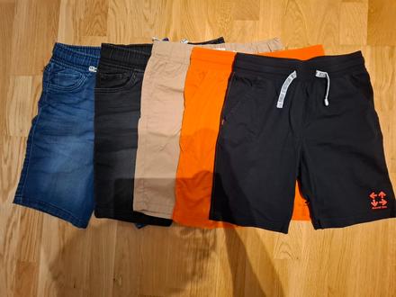 Kratasy - 134 - 5 kusov - f&f a h&m, f&f,134