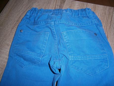 Riflove modre nohavice, pepperts,128