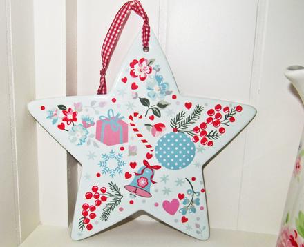 Keramika - vianočná hviezda,