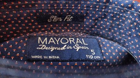 Slimfit košieľka mayoral, mayoral,110