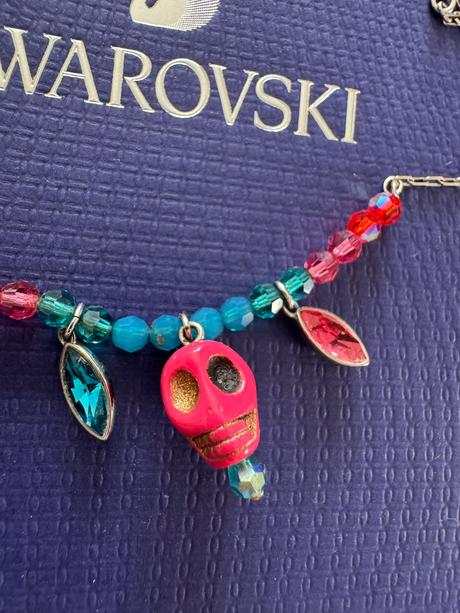 Swarovski - náhrdelník s príveskami, swarovski