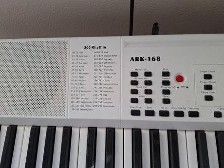 Keyboard fox ark-168 s prislušenstvom, 