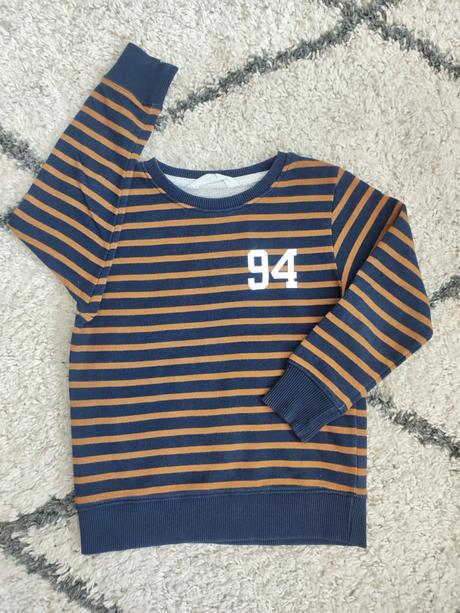 Krásne bavlnená mikina 110/116, h&m,110
