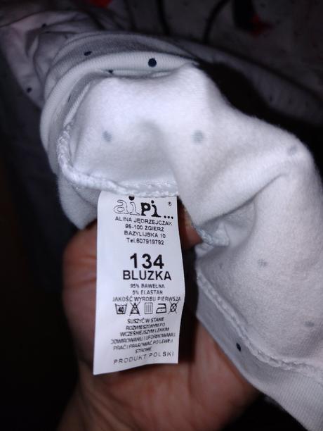 Dievčenské tričko, 134