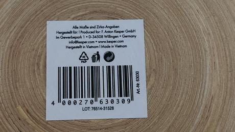 Servírovacia misa zn. kesper, 