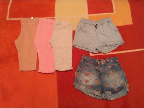 Dievčenske kraťasy,overaly 92, 92