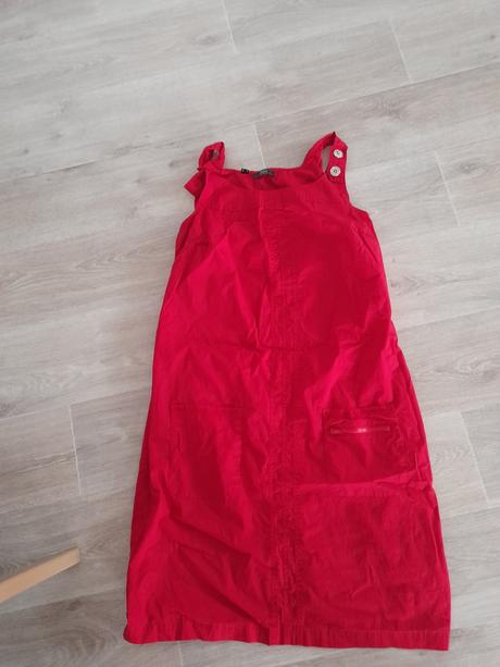 Červené letné saty sportove, bonprix,40