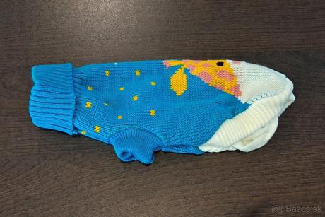 Pletený svetrík pre šteniatko psíka mačku, 