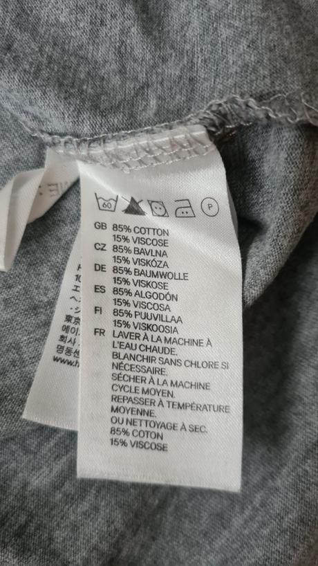 Tricko kr. rukav h&m 110/166, h&m,110