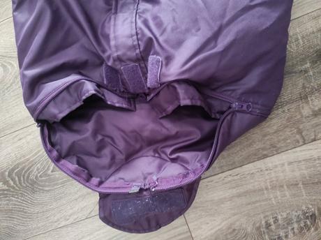 Teplý fusak easygrow  fialový, 