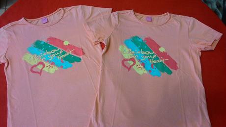 Trička pre dvojičky, 128