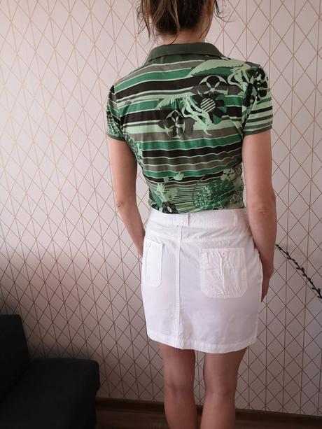 Sukna športová, denim,38