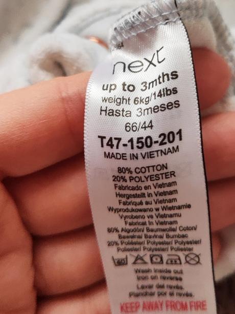 Teplé pyžamko next, next,62