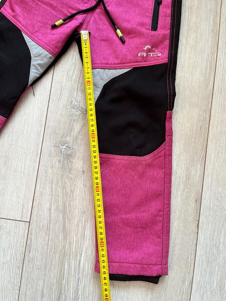 Softshellove nohavice, lusa,128