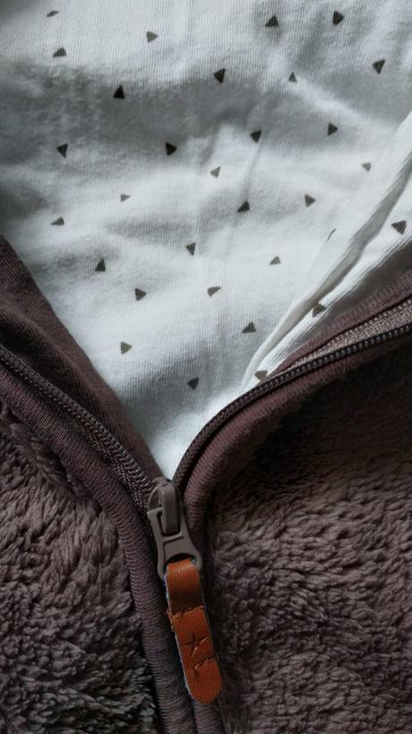 Chlpatý overal macko s uškami, h&m,62