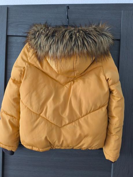 Horčicová teplá vetrovka, f&f,134