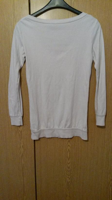 Dlhsie teplejsie tricko mikina - velky vystrih, dorothy perkins,xs